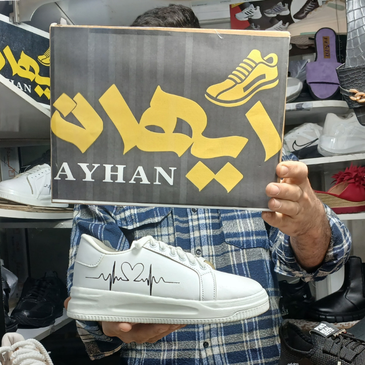 کتونی زنانه ضربان قلب